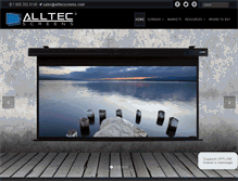 Tablet Screenshot of alltecscreens.com